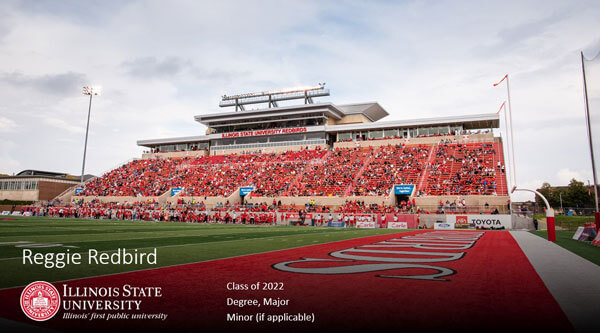 Powerpoint Cover Slide: The stands at Hancock Stadium