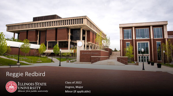 Powerpoint Cover Slide: Milner Library and Bone Student Center