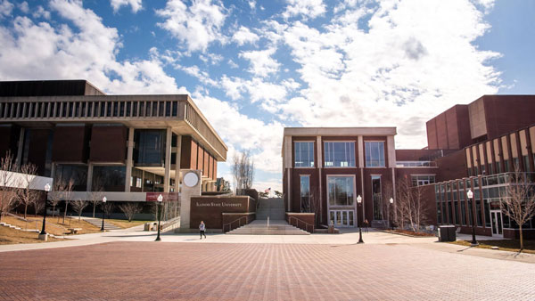 Zoom Background: Milner Library and Bone Student Center and 